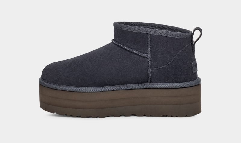 Blue Ugg Classic Ultra Mini Platform Women's Boots | South Africa-8195734