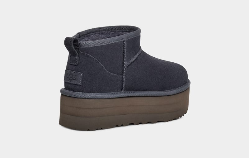 Blue Ugg Classic Ultra Mini Platform Women's Boots | South Africa-8195734