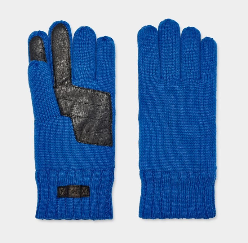 Blue Ugg Knit Men's Gloves | South Africa-6132950