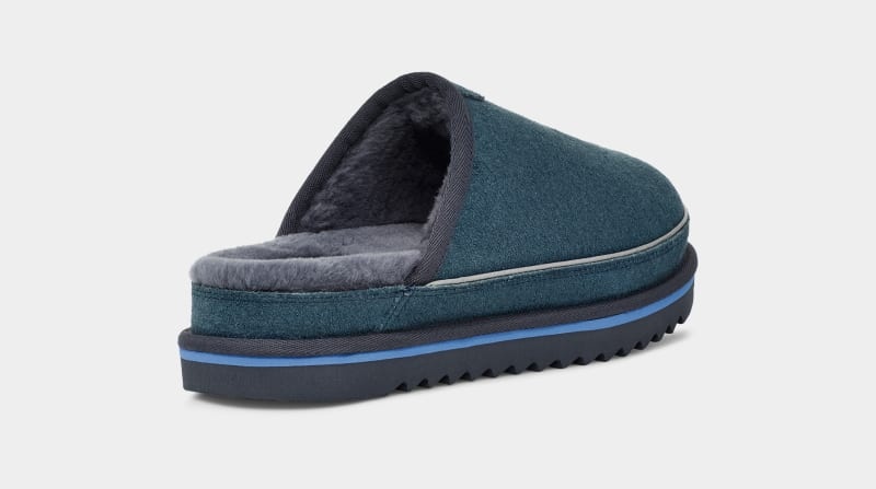 Blue Ugg Scuff Cali Wave Men's Slippers | South Africa-5349027