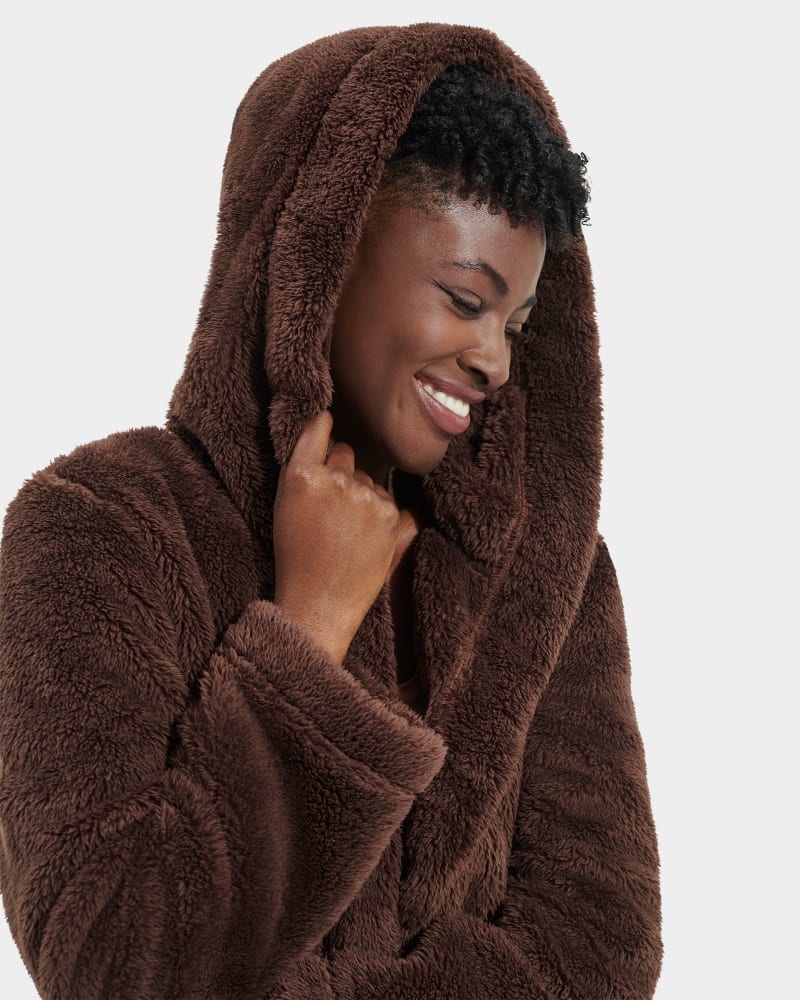 Brown Ugg Aarti Plush Women's Sleepwear | South Africa-2345706