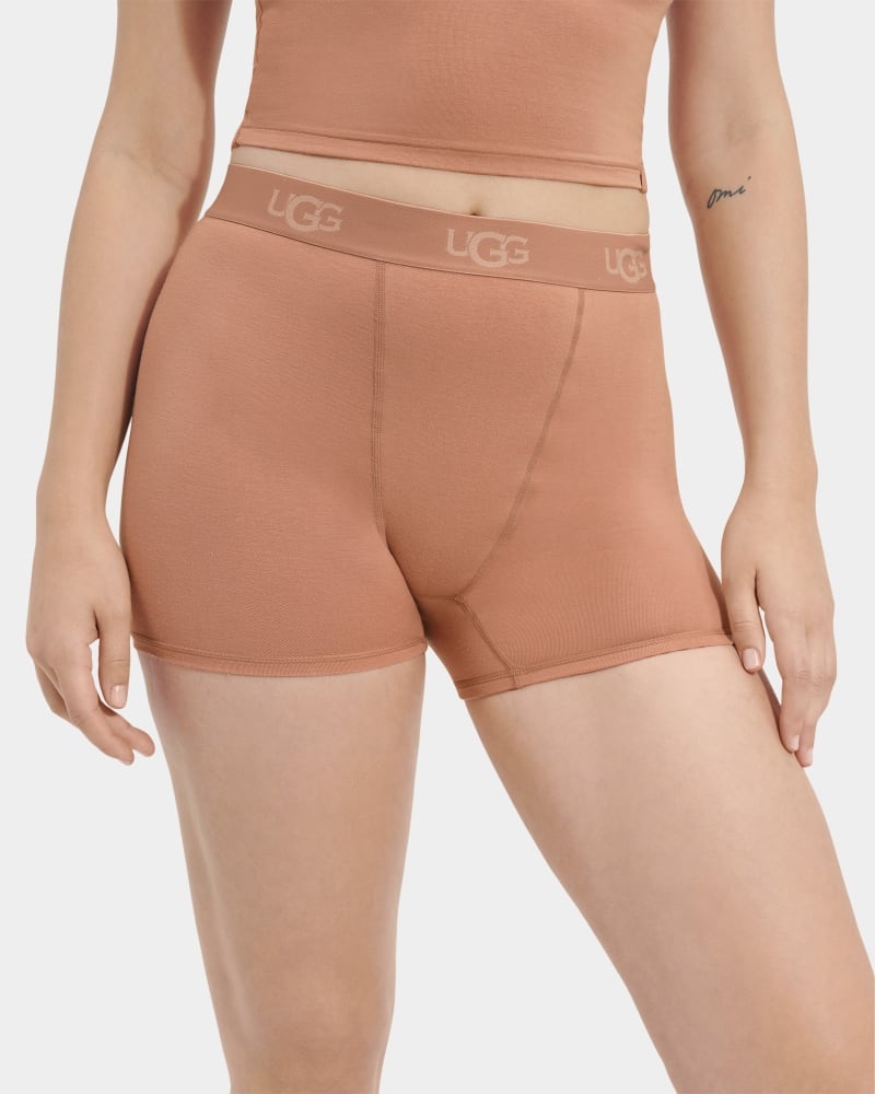 Brown Ugg Alexiah Boy Women's Shorts | South Africa-8297453