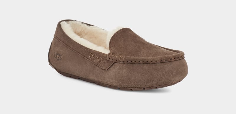 Brown Ugg Ansley Women's Moccasins | South Africa-0489753