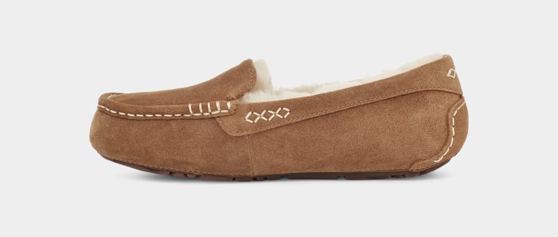 Brown Ugg Ansley Women's Moccasins | South Africa-7348901