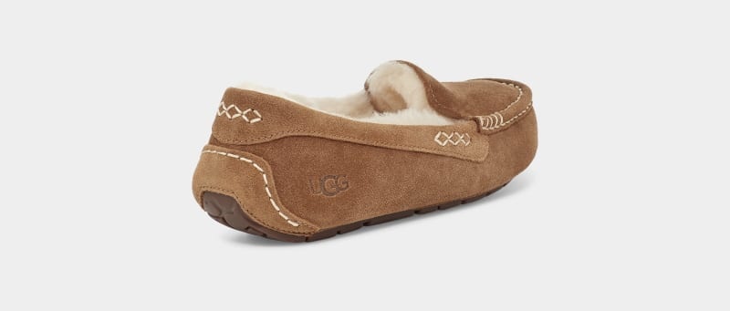 Brown Ugg Ansley Women's Moccasins | South Africa-7348901