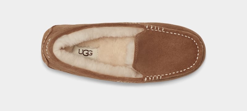 Brown Ugg Ansley Women's Moccasins | South Africa-7348901