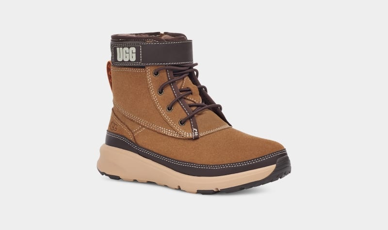 Brown Ugg Arren Weather Kids' Boots | South Africa-4627598