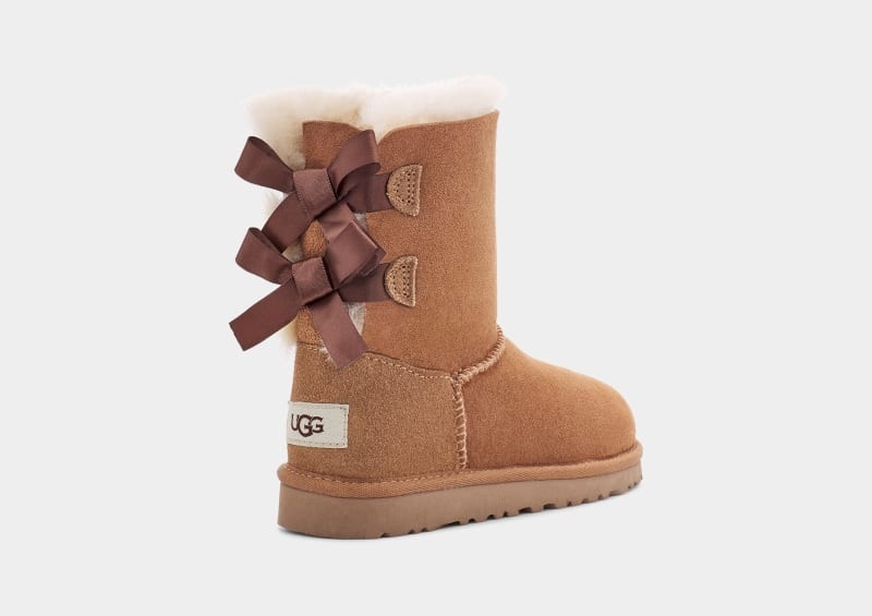 Brown Ugg Bailey Bow Ii Kids' Winter Boots | South Africa-8160927