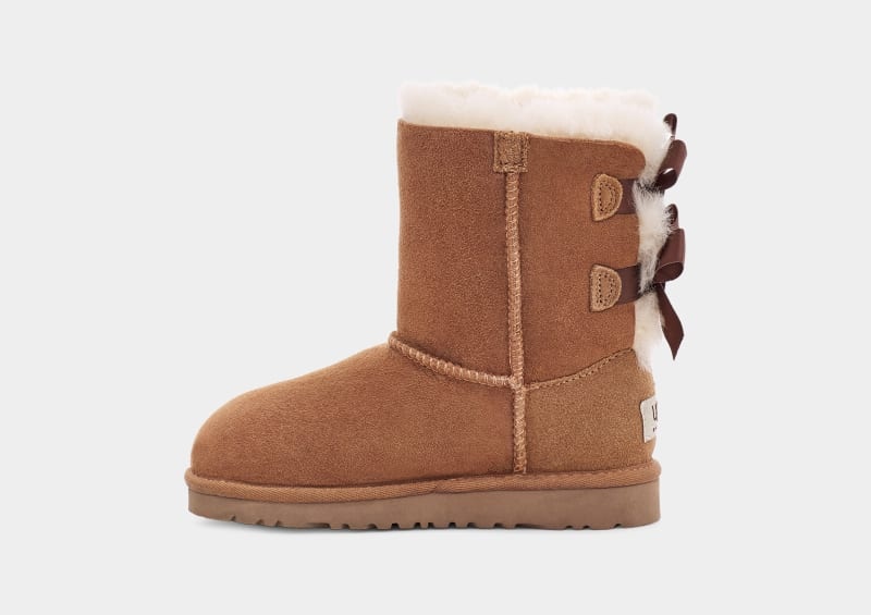 Brown Ugg Bailey Bow Ii Kids' Winter Boots | South Africa-8160927