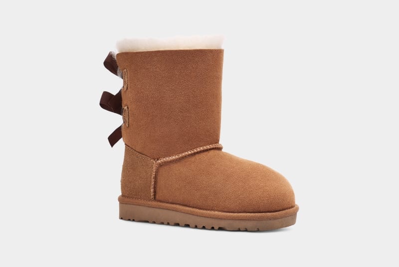 Brown Ugg Bailey Bow Ii Kids' Winter Boots | South Africa-8160927