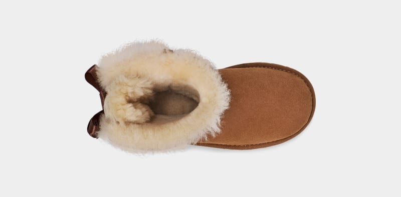 Brown Ugg Bailey Bow Ii Kids' Winter Boots | South Africa-8160927