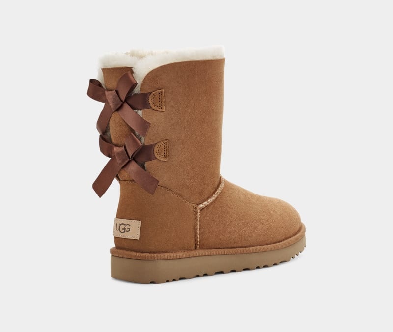 Brown Ugg Bailey Bow Ii Women's Winter Boots | South Africa-9258071