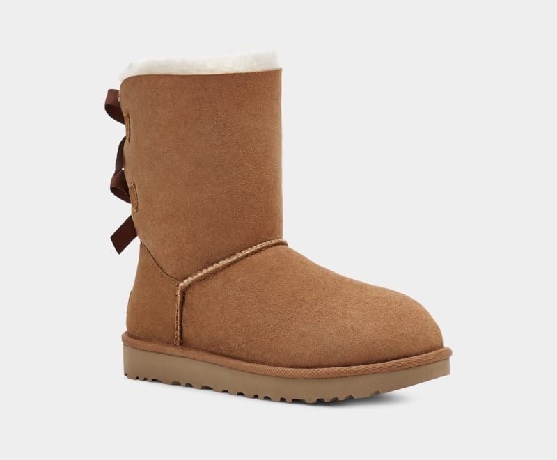 Brown Ugg Bailey Bow Ii Women's Winter Boots | South Africa-9258071