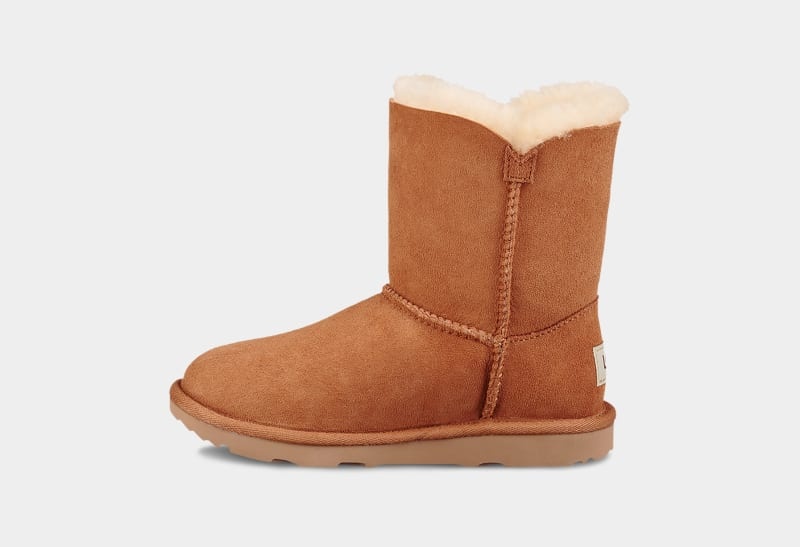 Brown Ugg Bailey Button Ii Kids' Boots | South Africa-1349208