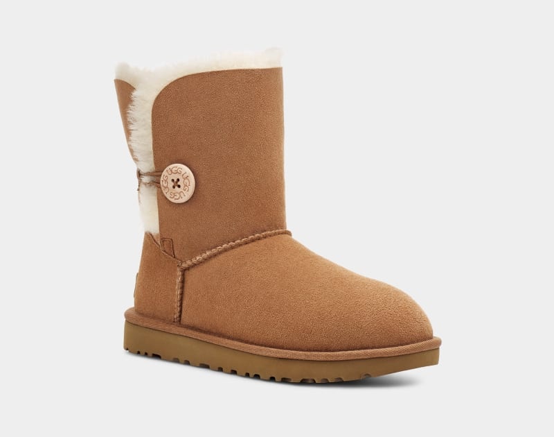 Brown Ugg Bailey Button Ii Women's Winter Boots | South Africa-4529068