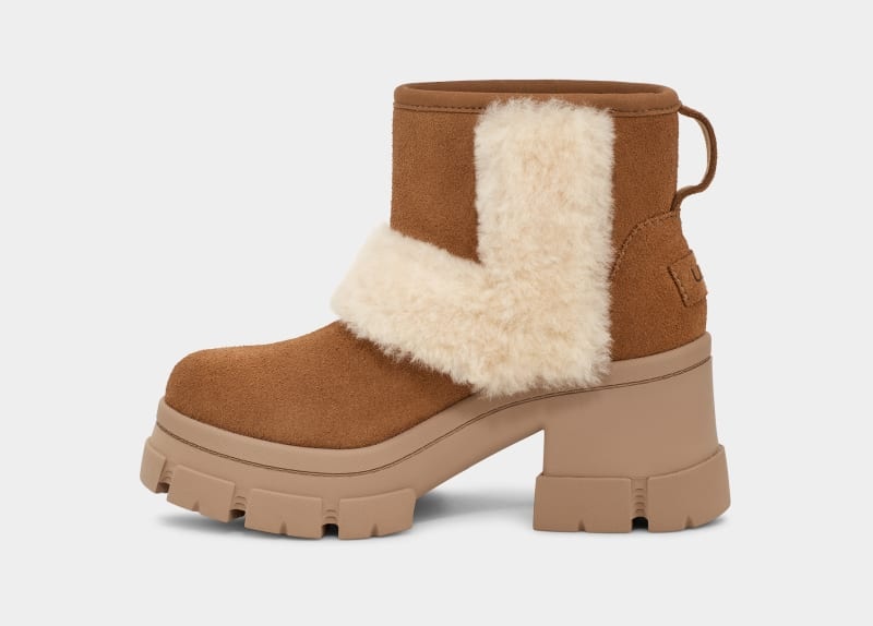 Brown Ugg Brooklyn Sunburst Women's Winter Boots | South Africa-6071832