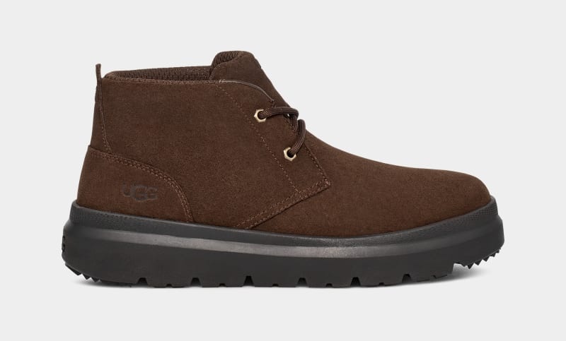 Brown Ugg Burleigh Chukka Men\'s Sneakers | South Africa-5619407