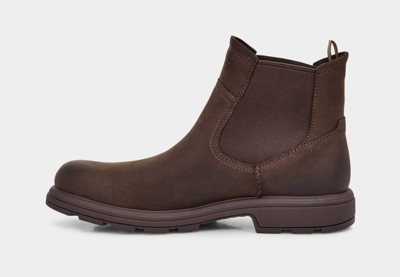 Brown Ugg Burleigh Men's Chelsea Boots | South Africa-5308694