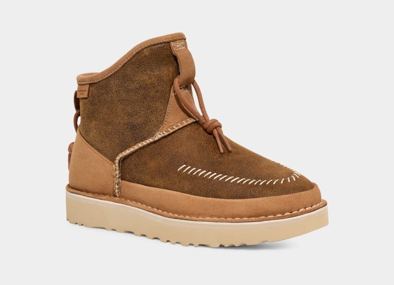 Brown Ugg Campfire Crafted Regenerate Men's Boots | South Africa-9382674