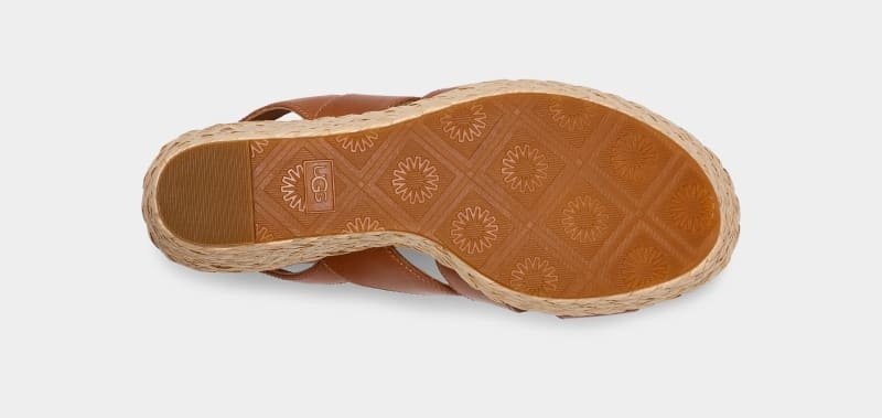 Brown Ugg Careena Women's Sandals | South Africa-2578413