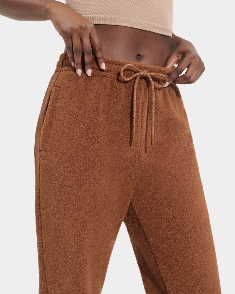 Brown Ugg Cassady Micro Uggfluff Women's Pants | South Africa-7236458