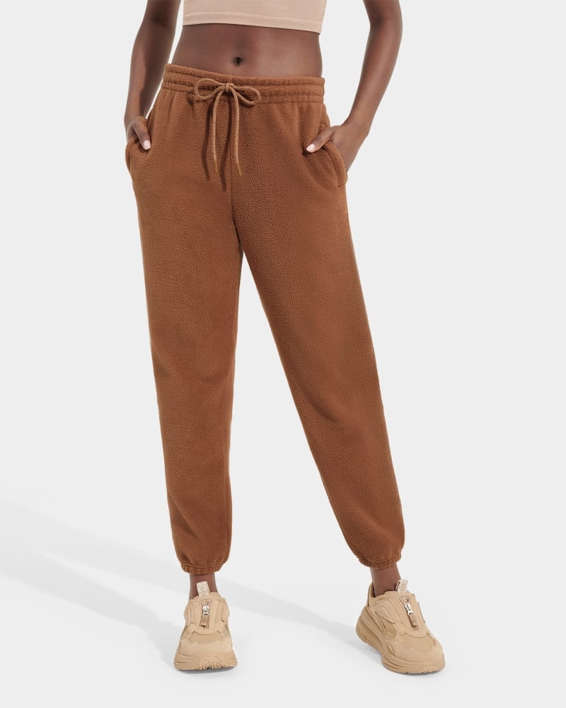 Brown Ugg Cassady Micro Uggfluff Women's Pants | South Africa-7236458