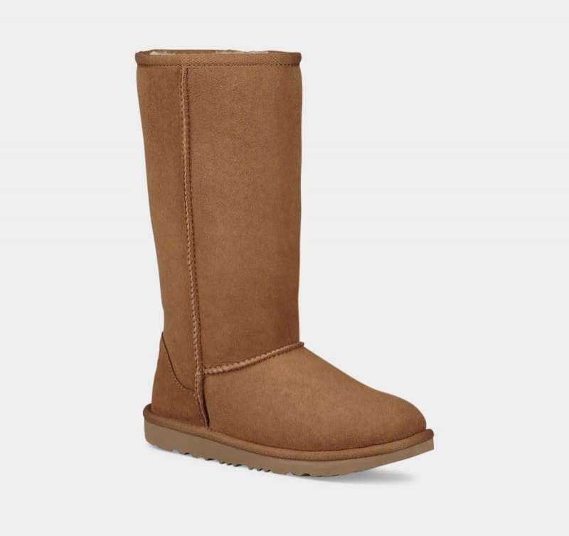 Brown Ugg Classic Ii Tall Kids' Boots | South Africa-0798652