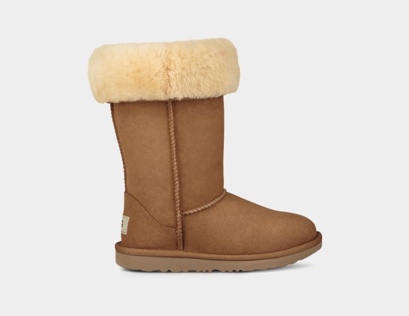 Brown Ugg Classic Ii Tall Kids' Boots | South Africa-0798652