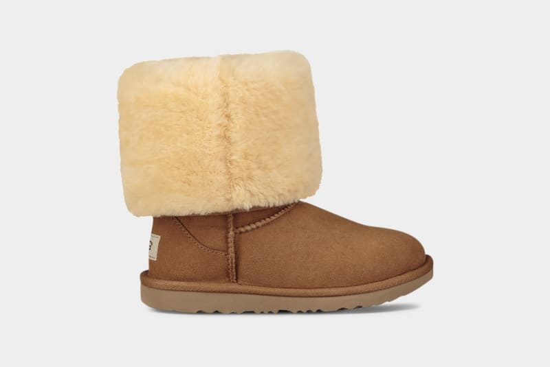 Brown Ugg Classic Ii Tall Kids' Boots | South Africa-0798652