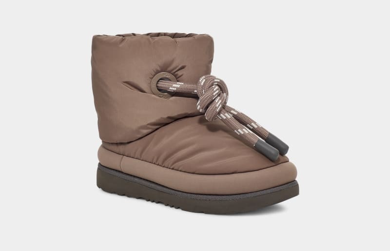 Brown Ugg Classic Maxi Short Kids' Boots | South Africa-9567432