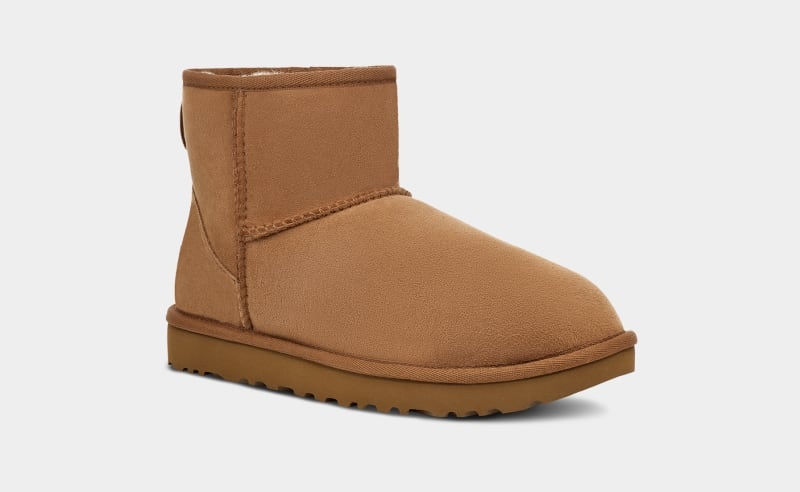 Brown Ugg Classic Mini Ii Women's Boots | South Africa-3075621