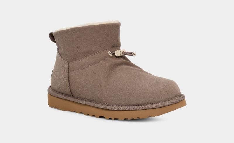 Brown Ugg Classic Mini Toggler Women's Boots | South Africa-5396207