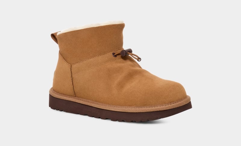 Brown Ugg Classic Mini Toggler Women's Boots | South Africa-9187435