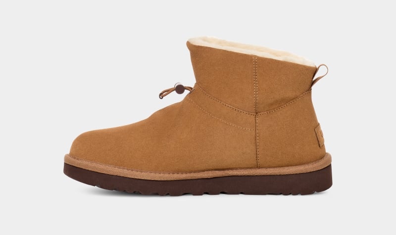 Brown Ugg Classic Mini Toggler Women's Boots | South Africa-9187435