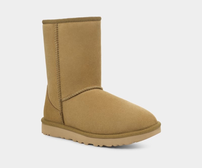 Brown Ugg Classic Short Ii Women's Boots | South Africa-5849621