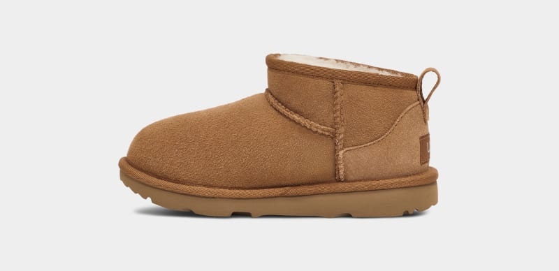 Brown Ugg Classic Ultra Mini Kids' Boots | South Africa-3851609