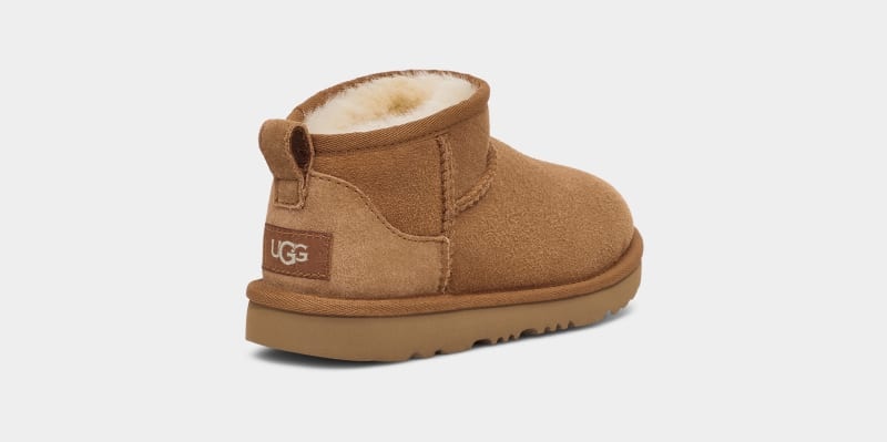 Brown Ugg Classic Ultra Mini Kids' Boots | South Africa-3851609