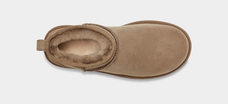 Brown Ugg Classic Ultra Mini Women's Boots | South Africa-0238569