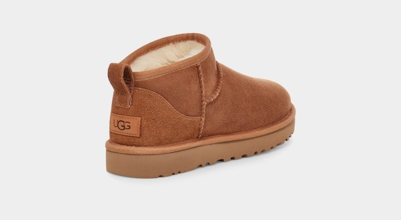 Brown Ugg Classic Ultra Mini Women's Boots | South Africa-7321854