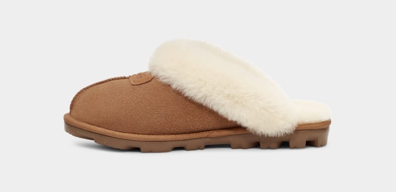 Brown Ugg Coquette Women's Slippers | South Africa-8169532