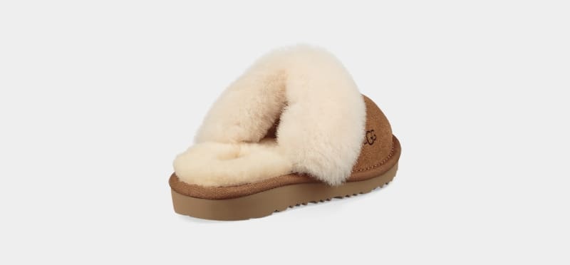 Brown Ugg Cozy Ii Kids' Slippers | South Africa-7234506