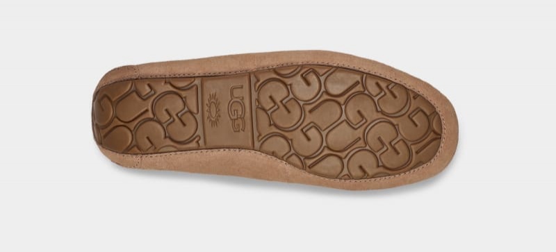 Brown Ugg Dakota Bling Bow Women's Moccasins | South Africa-5638012