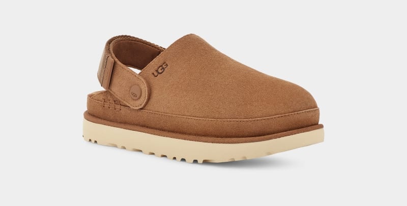 Brown Ugg Goldenstar Women's Clogs | South Africa-3201946