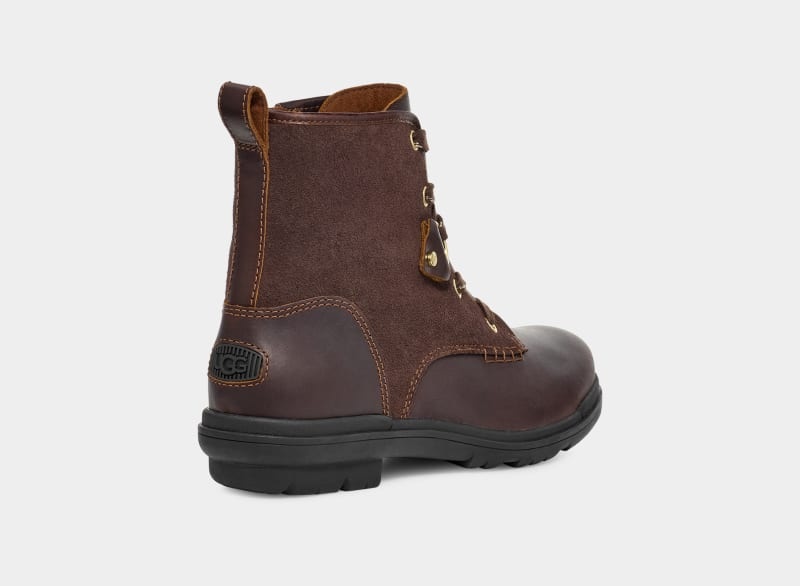 Brown Ugg Hapsburg Hiker Women's Ankle Boots | South Africa-8495027