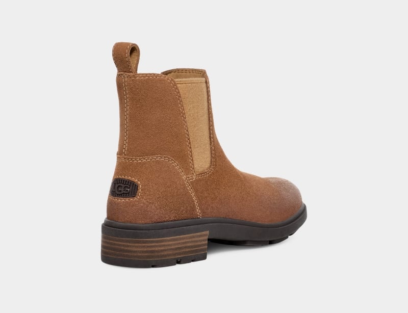 Brown Ugg Harrison Women's Chelsea Boots | South Africa-6897203