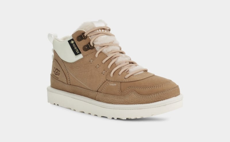 Brown Ugg Highland Hi Goretex Women's Sneakers | South Africa-9715862