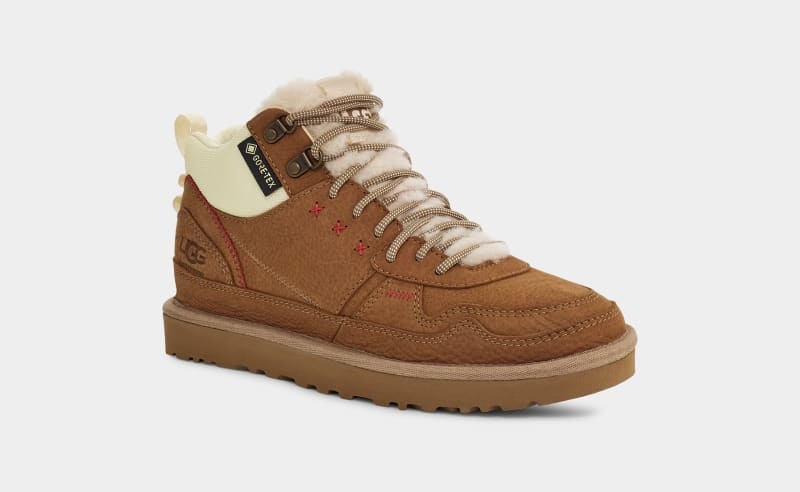 Brown Ugg Highland Hi Goretex Women's Sneakers | South Africa-6850472