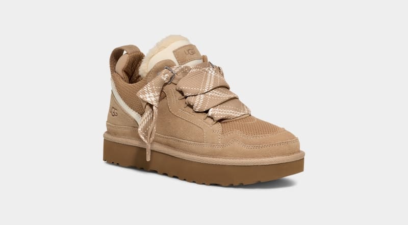 Brown Ugg Lowmel Women's Sneakers | South Africa-5267984