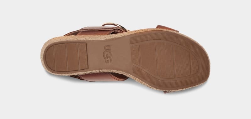 Brown Ugg Navee Women's Sandals | South Africa-5472916