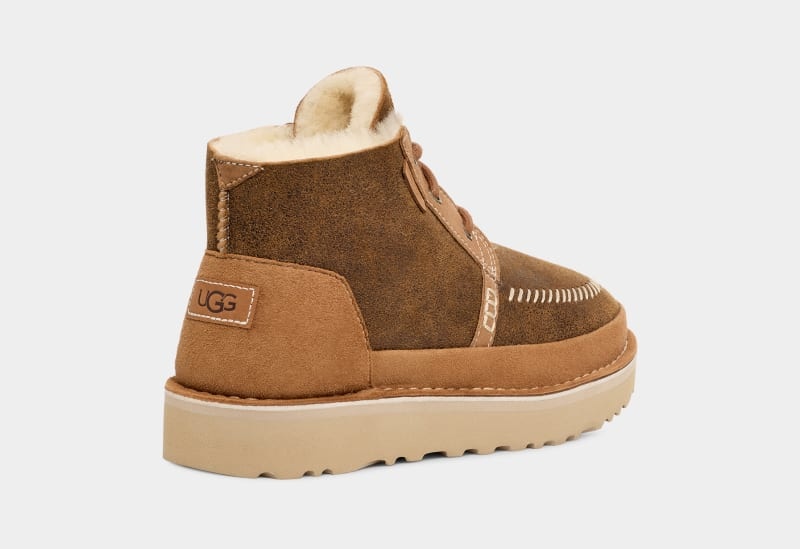 Brown Ugg Neumel Crafted Regenerate Men's Boots | South Africa-5487392